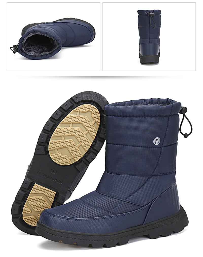 Christmas Men Shoes Winter Snow Boots Men Flat Safety Shoes Warm Military Boots Waterproof Rain Boots Antiskid Zapatos De Hombre Christmas Men Shoes Winter Snow Boots Men Flat Safety Shoes Warm Military Boots Waterproof Rain Boots Antiskid Zapatos De Hombre