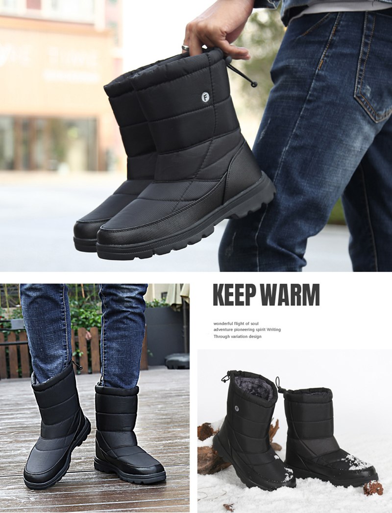 Christmas Men Shoes Winter Snow Boots Men Flat Safety Shoes Warm Military Boots Waterproof Rain Boots Antiskid Zapatos De Hombre Christmas Men Shoes Winter Snow Boots Men Flat Safety Shoes Warm Military Boots Waterproof Rain Boots Antiskid Zapatos De Hombre