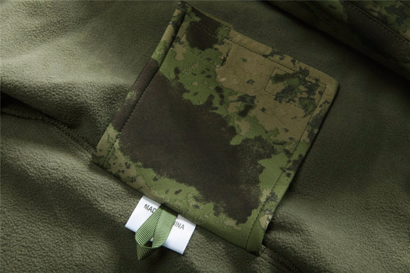 Sharkskin outdoor hunting Ghillie suit camping waterproof jacket tad4.0 soft shell fleece jacket + pants sniper camouflage