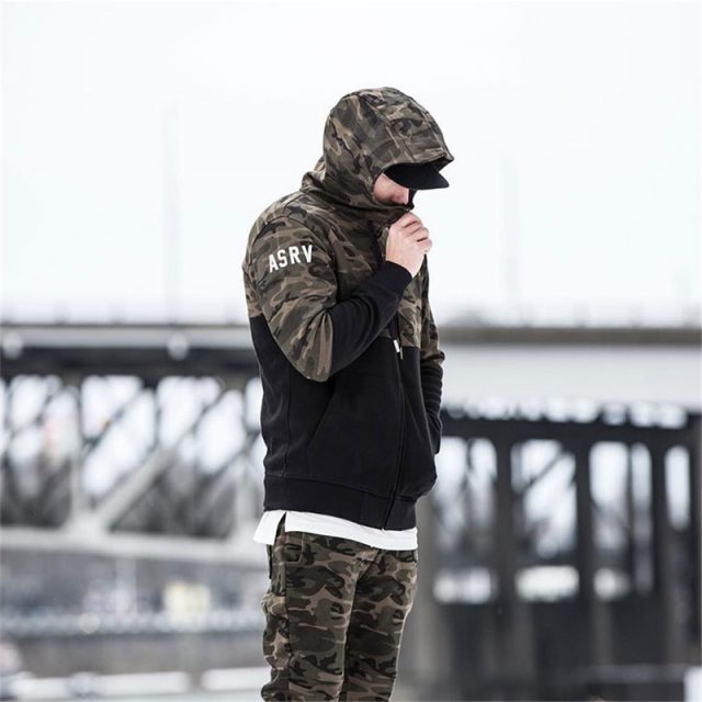 army style hoodie