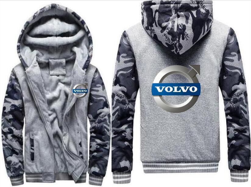 Camouflage VOLVO Winter Autumn Hoodie Top Hoodie New Year Summer Print VOLVO Jacket Men's Hoodie