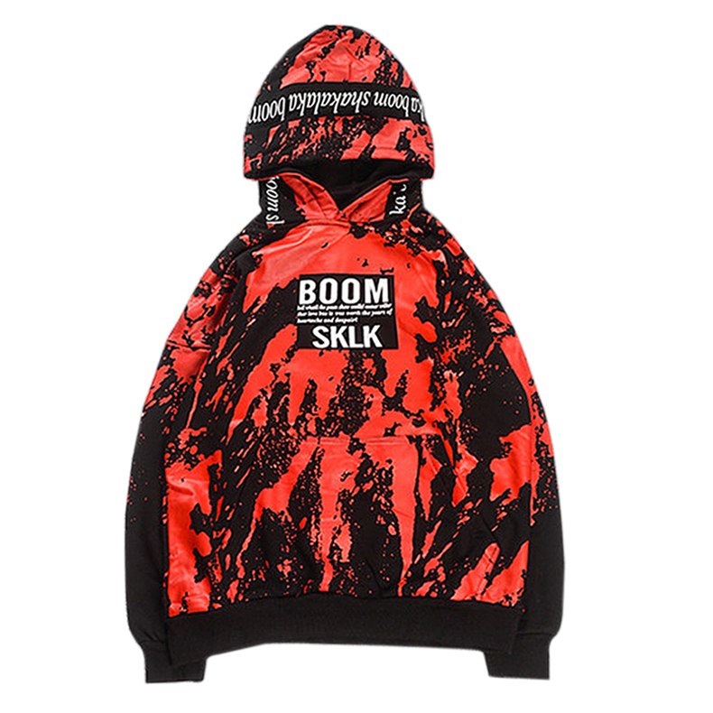 Men's Camouflage Hoodie Autumn Winter Casual Large size camouflage Print Long Sleeve Top Extra large sized Men's 2XL-8XL