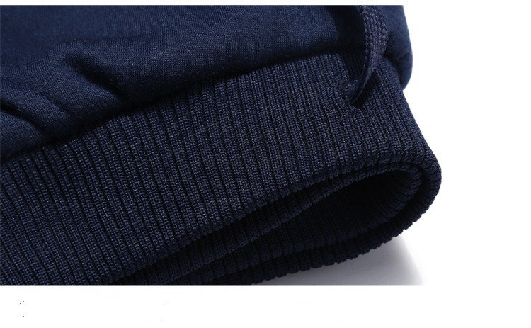 2019 Brand New Men Set Fashion Winter Tracksuits Thick Lined Hoodies Sweatshirt + Pants Track Suit Mens Sportswear Sweat Suit