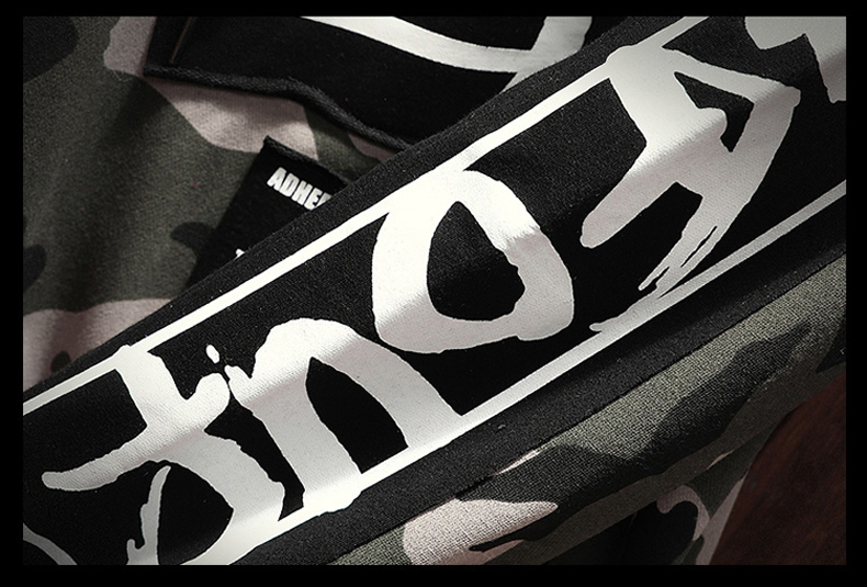 2019 NEW camouflage print men hoodies army green hoodie great quality hip-hop pullovers Hooded Sweatshirt women/men outerwear