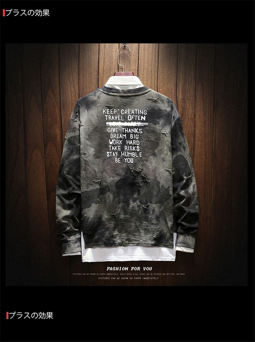 Men clothes 2018 new sweatshirt hoodies men camouflage Military Hoodie fall Unisex Patchwork Hoody Male Clothes Plus size 5XL