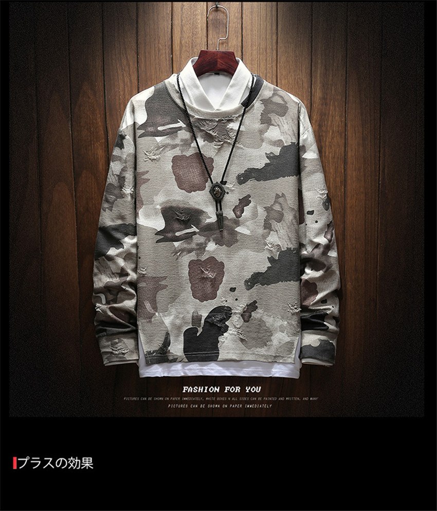 Men clothes 2018 new sweatshirt hoodies men camouflage Military Hoodie fall Unisex Patchwork Hoody Male Clothes Plus size 5XL