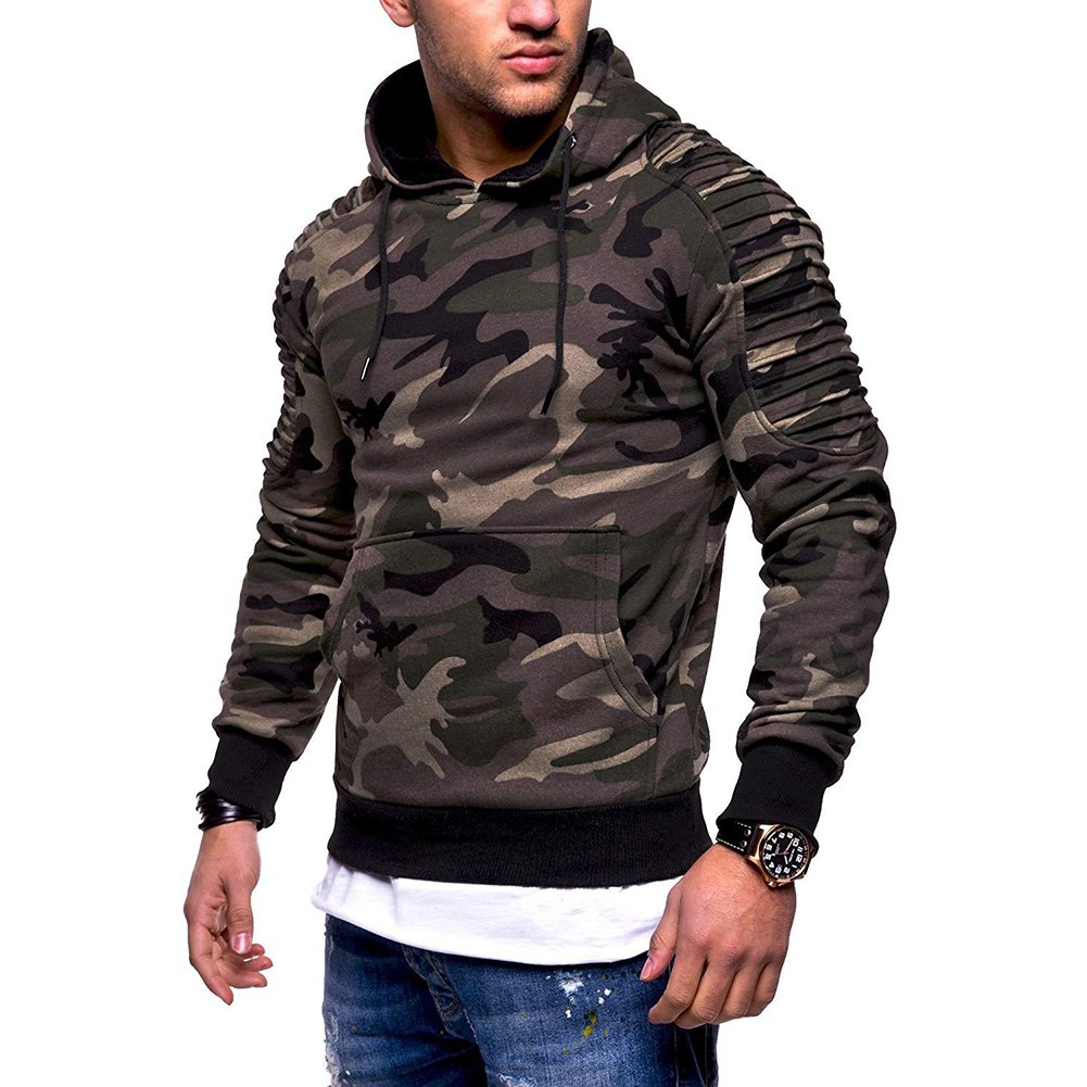2018 New Autumn Men Hoodies Sweatshirt Fashion Camouflage Military Tracksuit Casual Pullover Male Hooded Top 2018 New Autumn Men Hoodies Sweatshirt Fashion Camouflage Military Tracksuit Casual Pullover Male Hooded Top