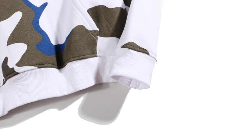 YouthCodes Snow Mountain Marines Camouflage Military Hoodie White Camo Fleece Season6 Kanye West Skateboard Sweatshirt Men Cloth