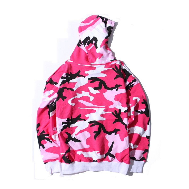 YouthCodes Camouflage Military Hoodie Kanye West Season5 USA Army Camo Oversize Loose Style Swaeatshirts Men Navy Air Force 2018