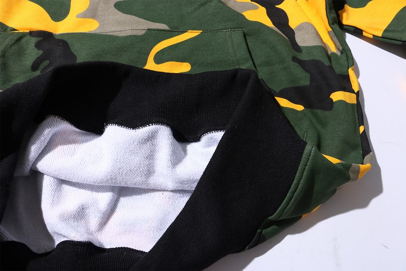 YouthCodes Camouflage Military Hoodie Kanye West Season5 USA Army Camo Oversize Loose Style Swaeatshirts Men Navy Air Force 2018