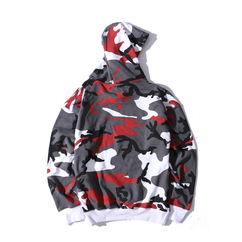 YouthCodes Camouflage Military Hoodie Kanye West Season5 USA Army Camo Oversize Loose Style Swaeatshirts Men Navy Air Force 2018