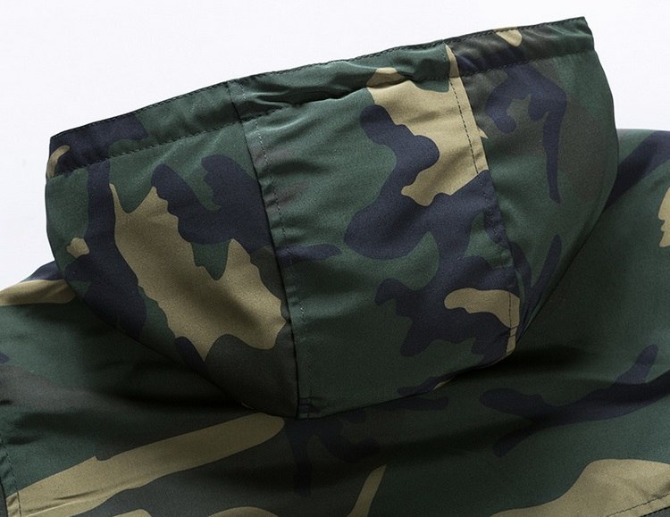 Grandwish Mens Fashion Hoodies Men Thick Camouflage Winter Sweatshirts Hip Hop Streetwear Male Military Fleece Hoody Tops,DA941