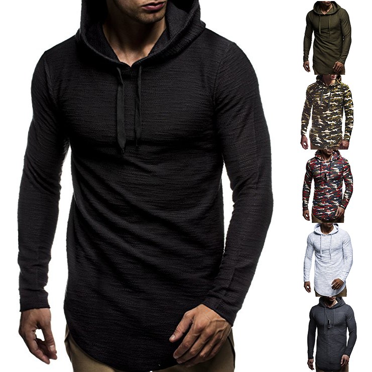 2018 New Autumn Men Hoodies Sweatshirt Fashion Camouflage Military Tracksuit Casual Pullover Male Hooded