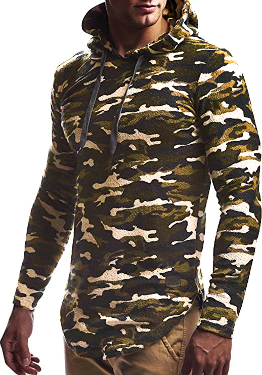 2018 New Autumn Men Hoodies Sweatshirt Fashion Camouflage Military Tracksuit Casual Pullover Male Hooded