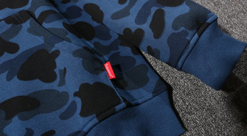 YouthCodes Classic Fashion Camouflage Camo Military Hoodie Men Zipper Kanye West Season4 Navy Army Thick Sweatshirts Men Cloth