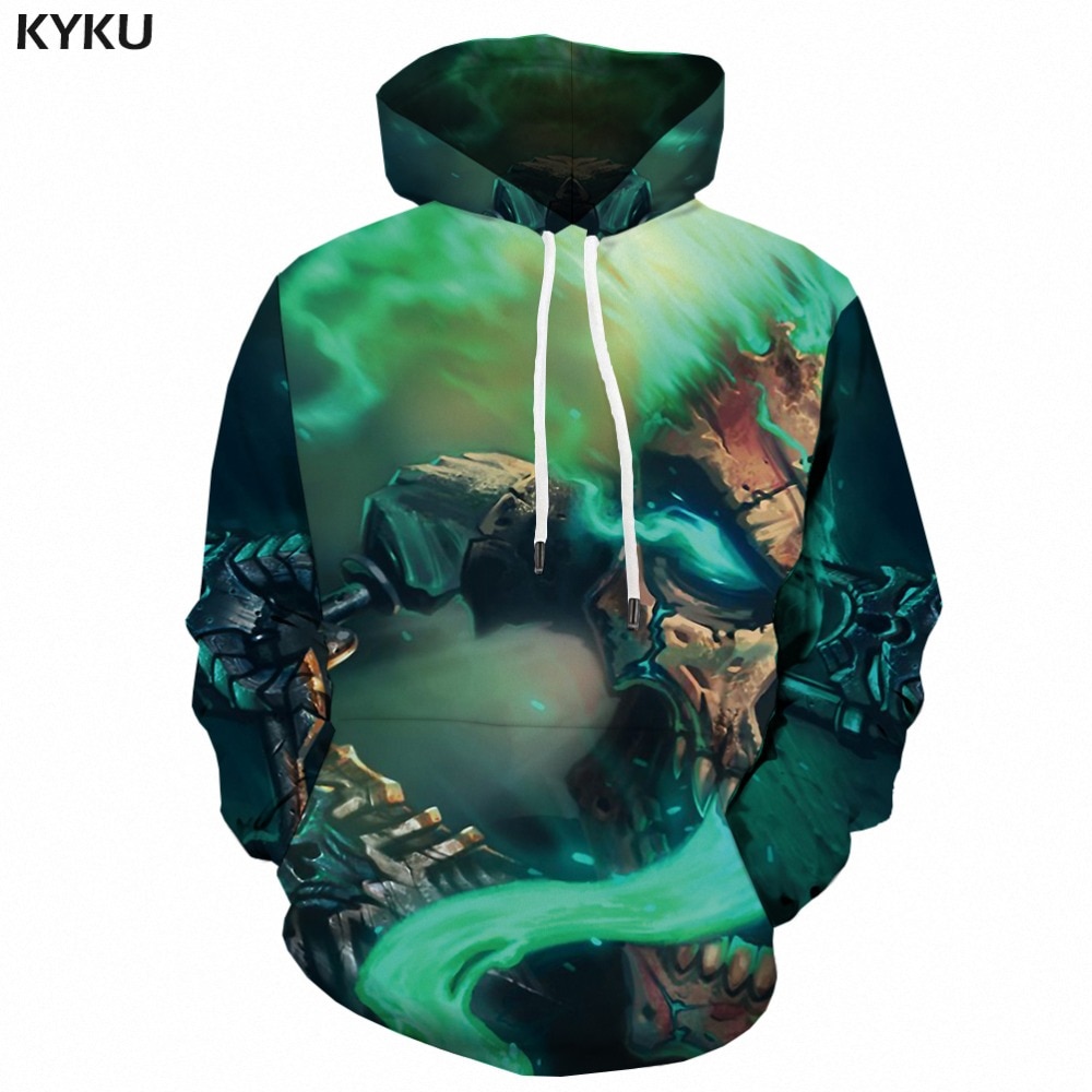 KYKU Camouflage Hoodie Men Green Camo 3d Printed Hoodies Sweatshirts Military Graffiti Mens Clothing Sweatshirt Hooded Pullover