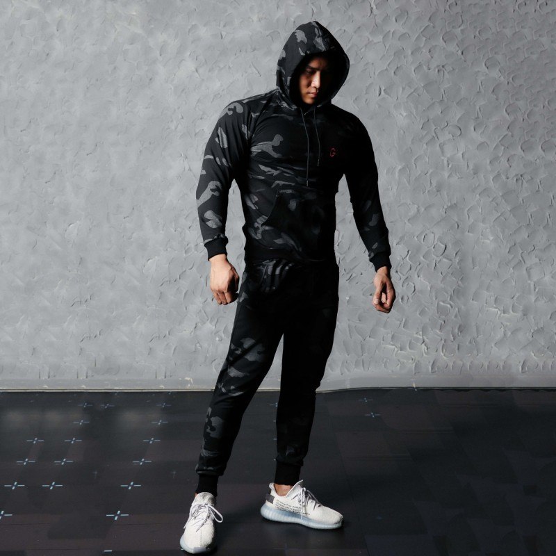 New Autumn Men Hoodies Sweatshirt Fashion Camouflage Military Tracksuit Casual Pullover