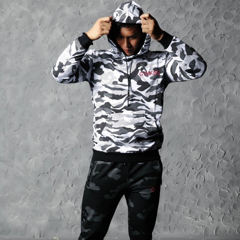 New Autumn Men Hoodies Sweatshirt Fashion Camouflage Military Tracksuit Casual Pullover