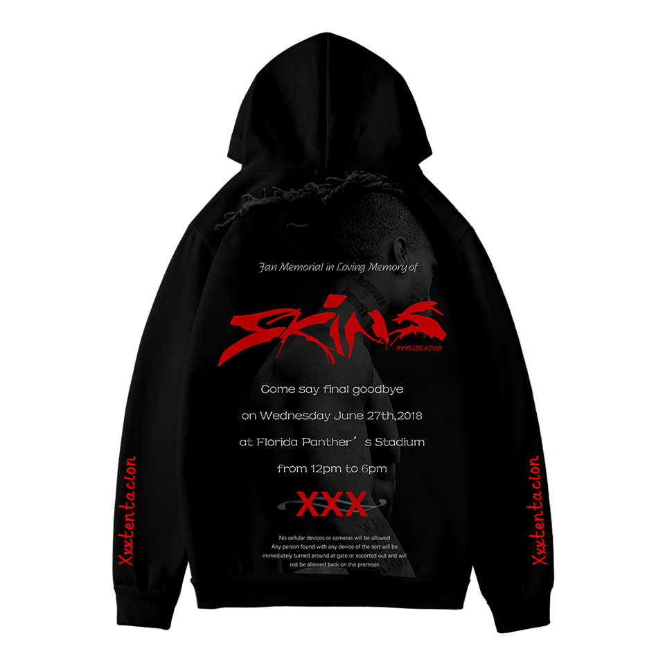 3D XXXTENTACION Hoodies Sweatshirt Fashion Soft Winter/Autumn Hoodies