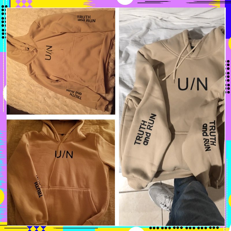 Men Khaki Letter Print Pocket Hoodie Sweatshirt Mankind Autumn Casual Long Sleeve Men Khaki Letter Print Pocket Hoodie Sweatshirt Mankind Autumn Casual Long Sleeve