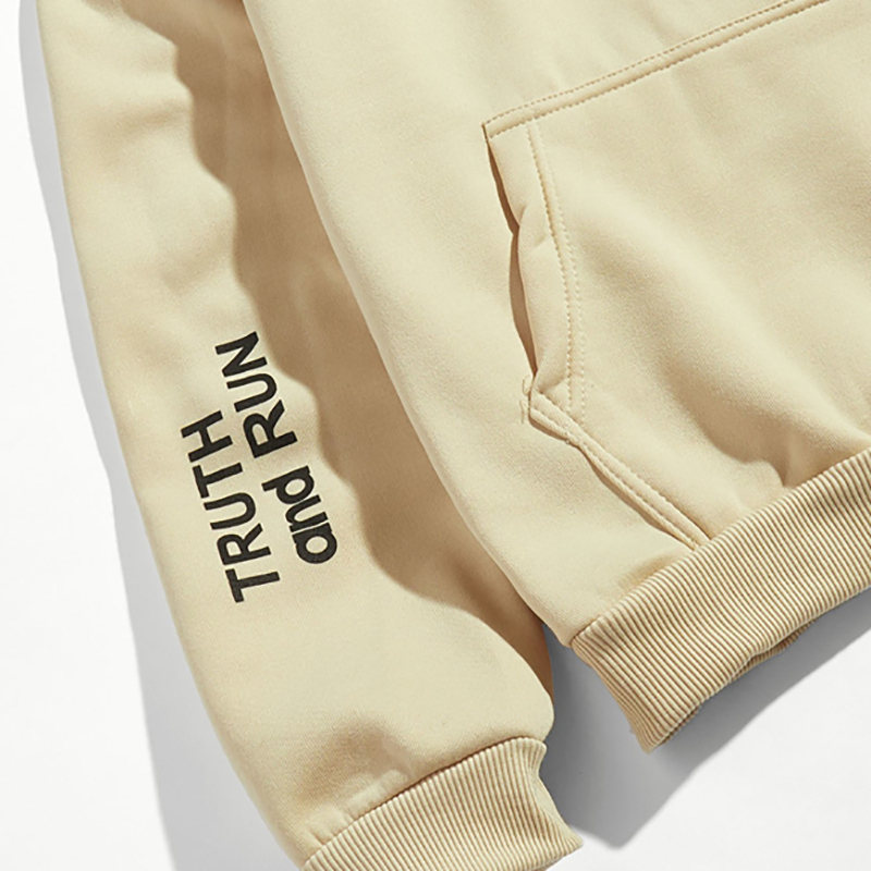 Men Khaki Letter Print Pocket Hoodie Sweatshirt Mankind Autumn Casual Long Sleeve Men Khaki Letter Print Pocket Hoodie Sweatshirt Mankind Autumn Casual Long Sleeve