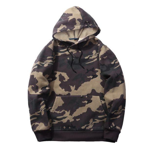 men's camouflage hoodie