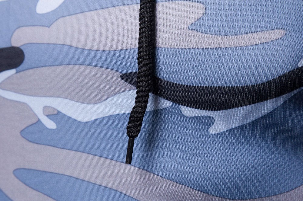High Quality Camouflage Hoodies Men Fashion Sweatshirt Camo Hoody