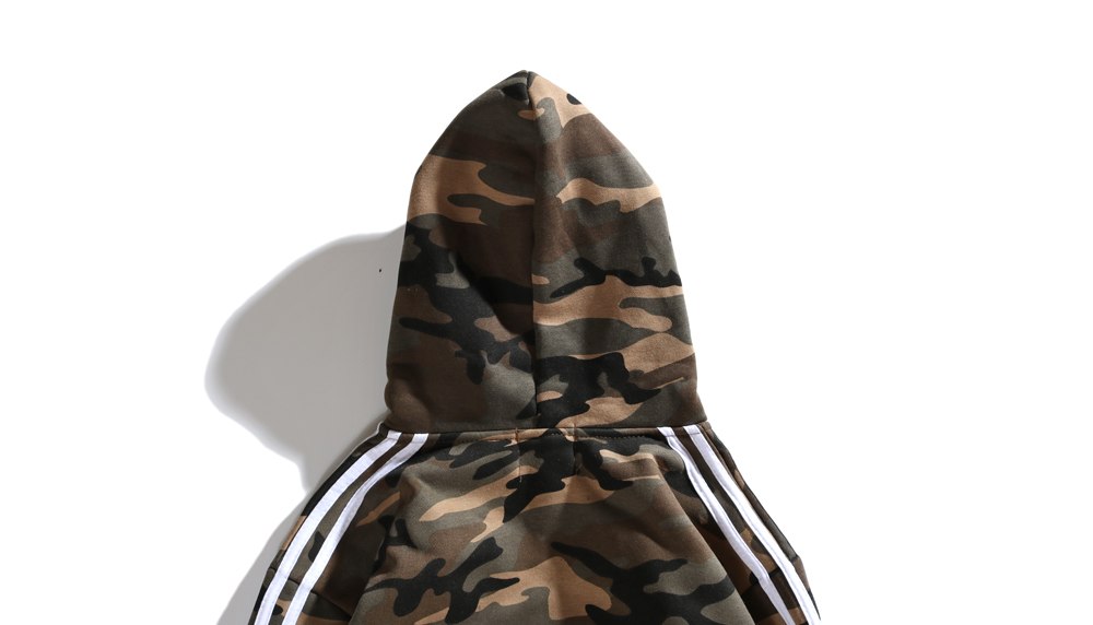 Military Striped Streak Hoodie Men Couple Lovers Camouflage Army Camo Sweatshirts