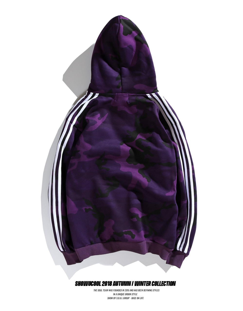 Military Striped Streak Hoodie Men Couple Lovers Camouflage Army Camo Sweatshirts