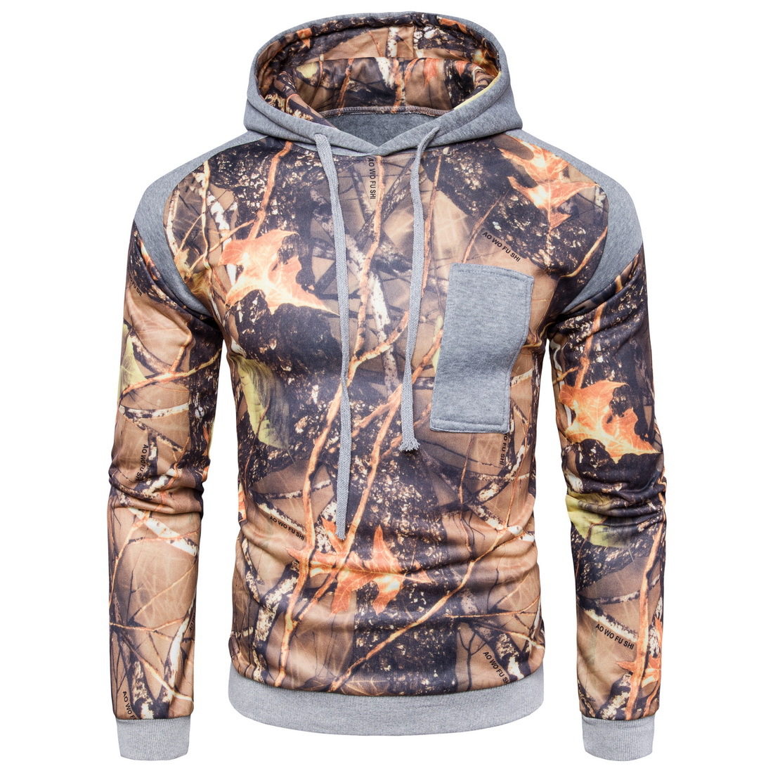 Men Fashion Hoodie Tactical Softshell Camouflage Outdoors Hoodie Men Army Sport Sweatshirt