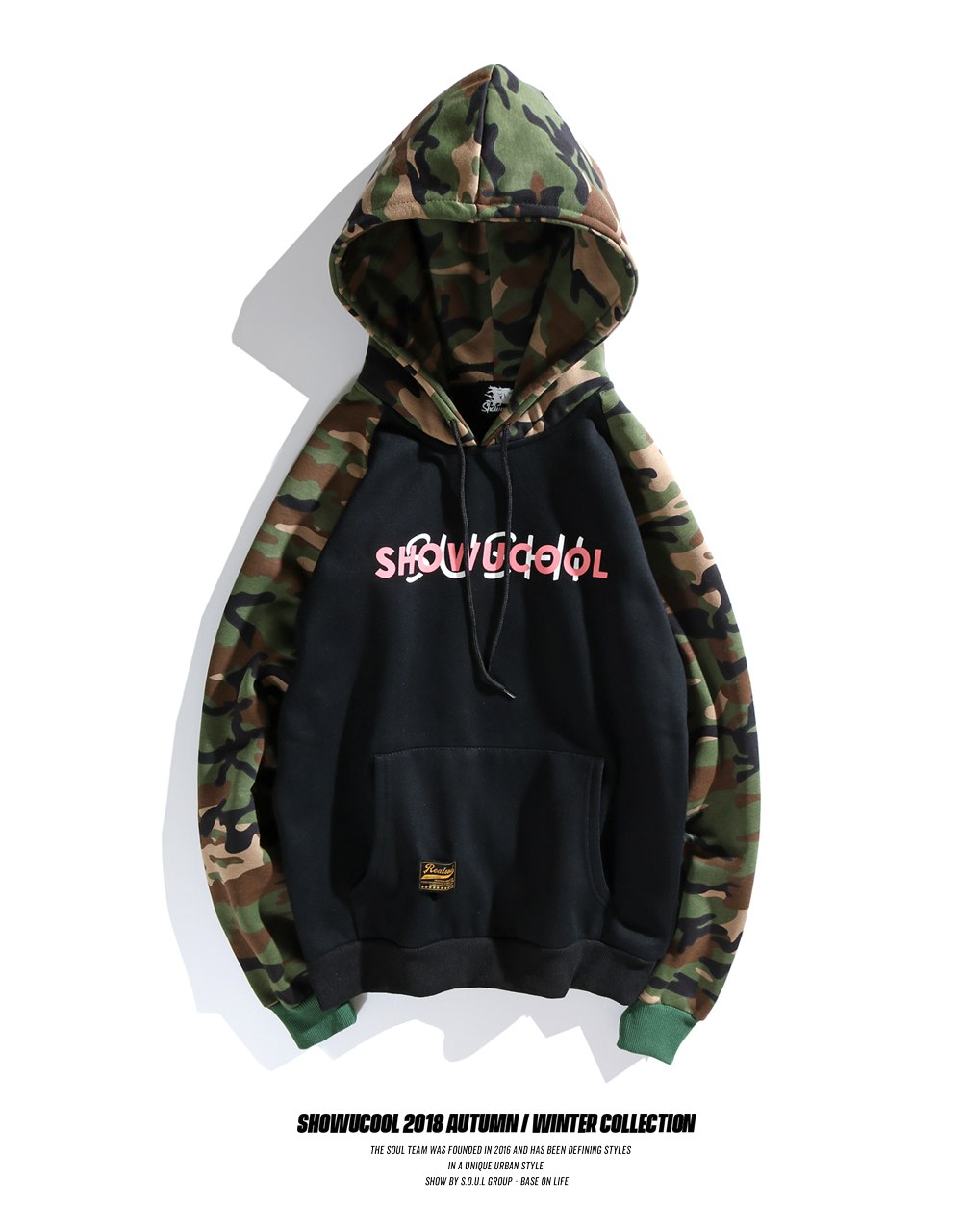 Camouflage Army Sweatshirts Men Fleece Thick Military Camo Hoodies Women Sweatshirt