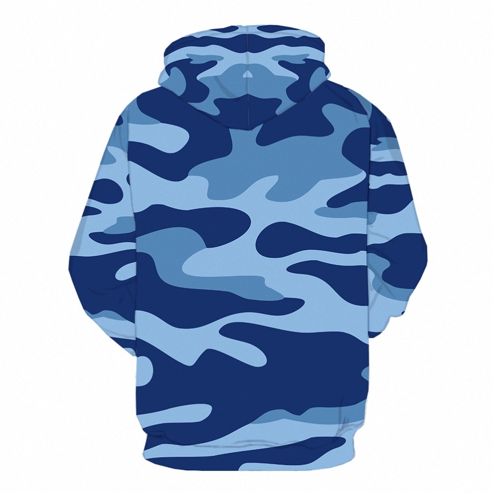 Camo Hoodies Men Camouflage Hoodie 3d Printed Sweatshirt Pullover
