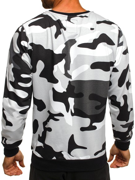 Camouflage Military Hoodies Sweatshirts Long Sleeve Printed Casual Pullovers Camo Hoodie