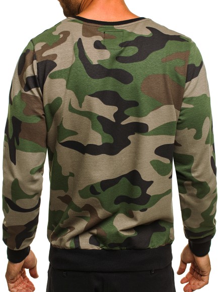 Camouflage Military Hoodies Sweatshirts Long Sleeve Printed Casual Pullovers Camo Hoodie