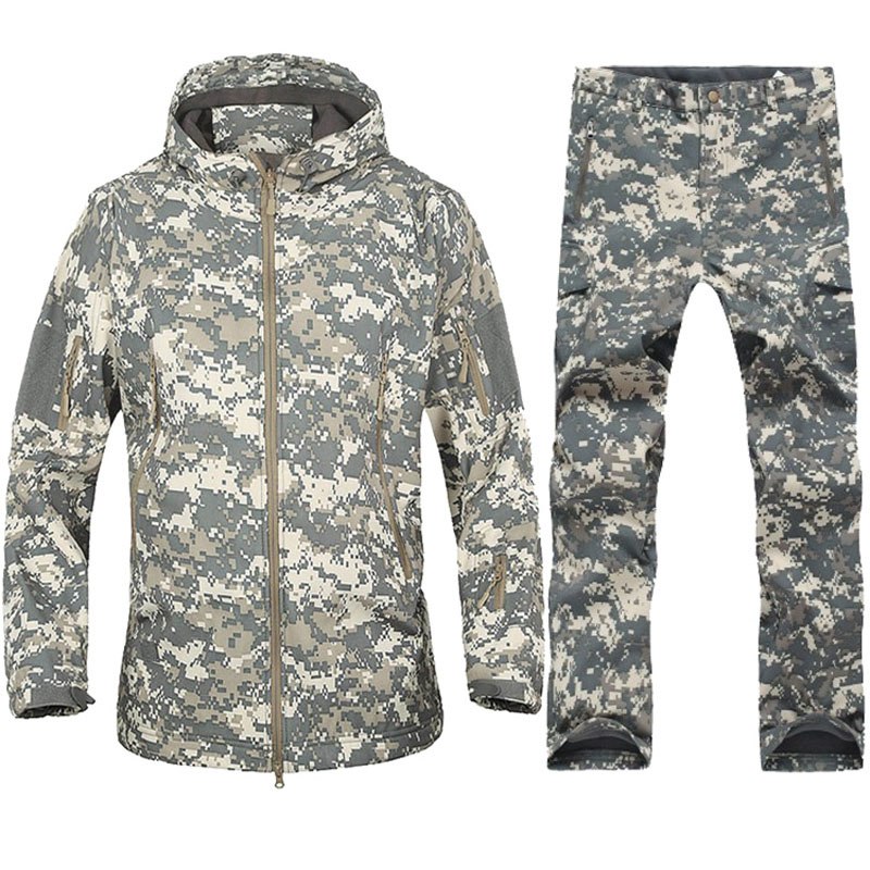 Men Tactical Military Uniform Clothing Waterproof Army Combat Suit Tactical Pants Men Tactical Military Uniform Clothing Waterproof Army Combat Suit Tactical Pants