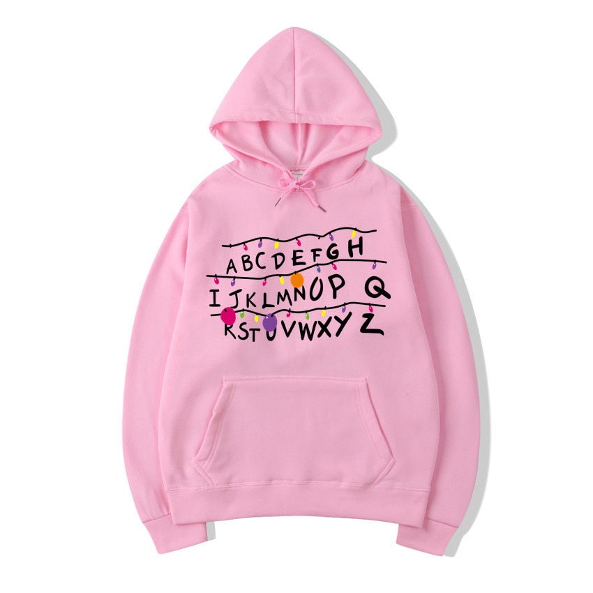 Blame Strange Monogatari Periphery Alphabet Things hoodie Men And Women Midnight Loose