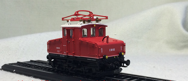 Special offer is rare 1:87 E 6903 (1912) Simulation of Static Finished Train Model Tram Model Collection