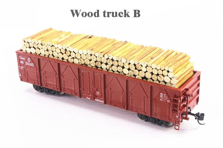 1 / 87 China Railway Car model of C64K train Gravel wood freight car Carriage number is random 1 / 87 China Railway Car model of C64K train Gravel wood freight car Carriage number is random