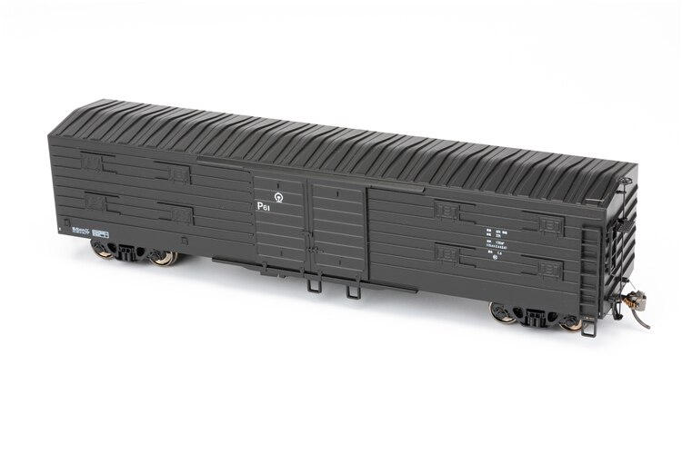 1:87 P61 freight car of China Railway Train model Box car HO ratio Train sand table material 1:87 P61 freight car of China Railway Train model Box car HO ratio Train sand table material