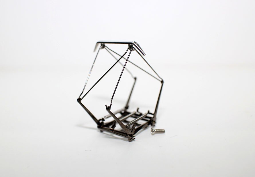 HO 1:87 Electric traction train brachial arch Pantograph fittings alloy Energized HONDEKOP HO 1:87 Electric traction train brachial arch Pantograph fittings alloy Energized HONDEKOP