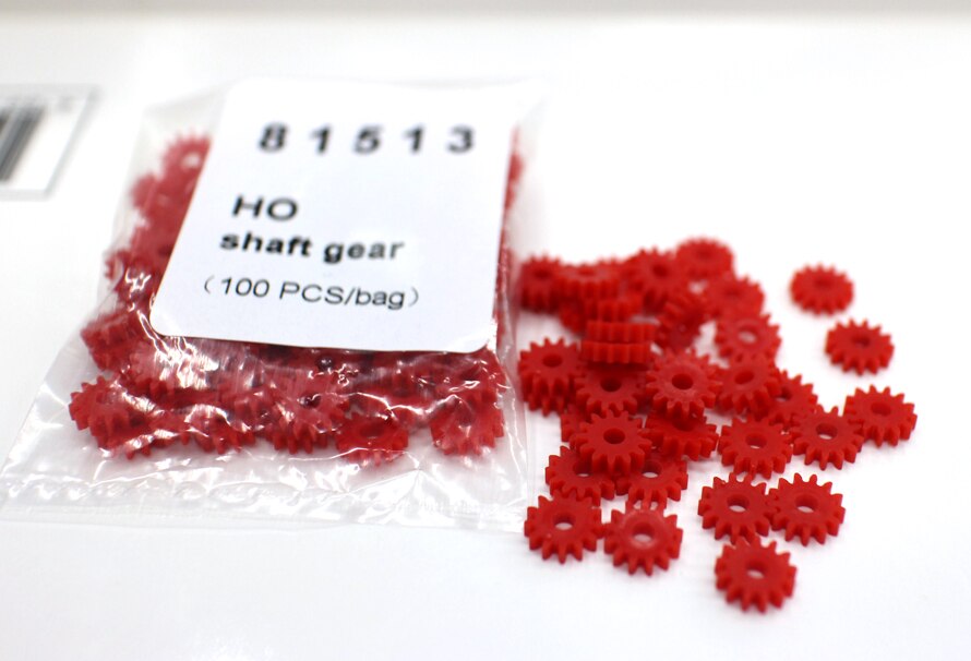 HO 1:87 ratio Train model accessories Electric train currency TOOTHBOX gear Axle gear 13 teeth 100pcs/bag HO 1:87 ratio Train model accessories Electric train currency TOOTHBOX gear Axle gear 13 teeth 100pcs/bag