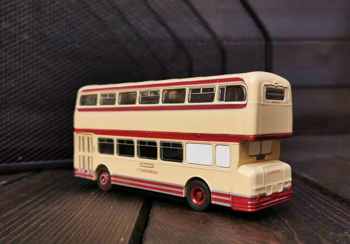 Boxed 1:76 London bus Vintage alloy bus model Boxed 1:76 London bus Vintage alloy bus model