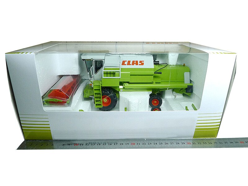 Fine1:32 169 Dominator 88 Combine model Six rounds Alloy agricultural vehicle model