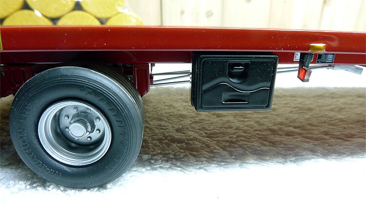 1:32 Haystack Trailer model Agricultural vehicle parts model Alloy collection ornaments Tractor models are not included