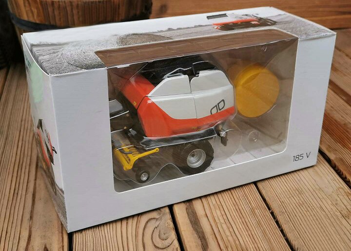rare Fine special 1/32 185v forage baler model Agricultural machinery Alloy collection model