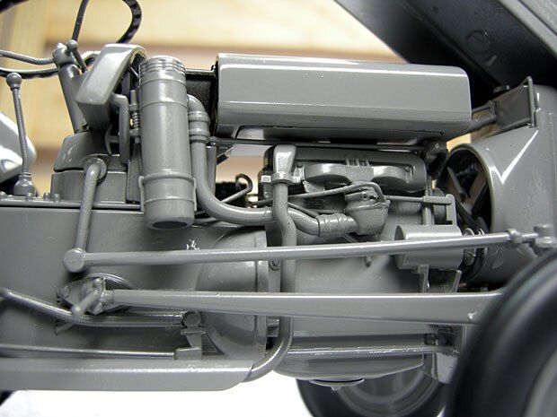 1:16 Tea 20 classic grey tractor model France Alloy construction machinery model brand new