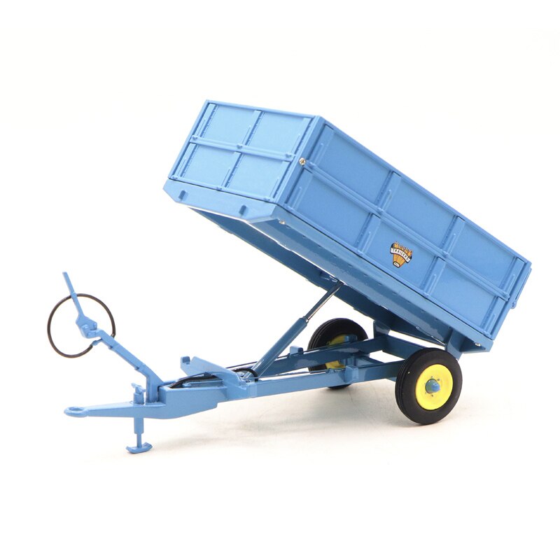 1 / 32 3.5t alloy tractor bucket Trailer model Agricultural machinery Collection