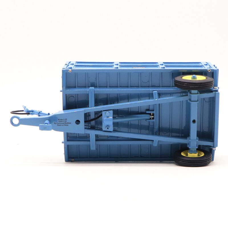 1 / 32 3.5t alloy tractor bucket Trailer model Agricultural machinery Collection