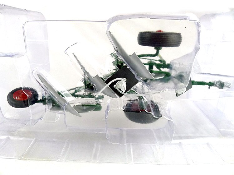 1: 16 alloy plough Tractor parts model Agricultural machinery model Alloy collection model