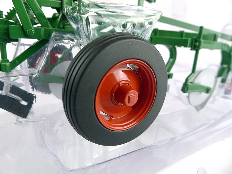1: 16 alloy plough Tractor parts model Agricultural machinery model Alloy collection model